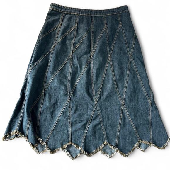 Other Dresses & Skirts - B girl blue denim maxi skirt